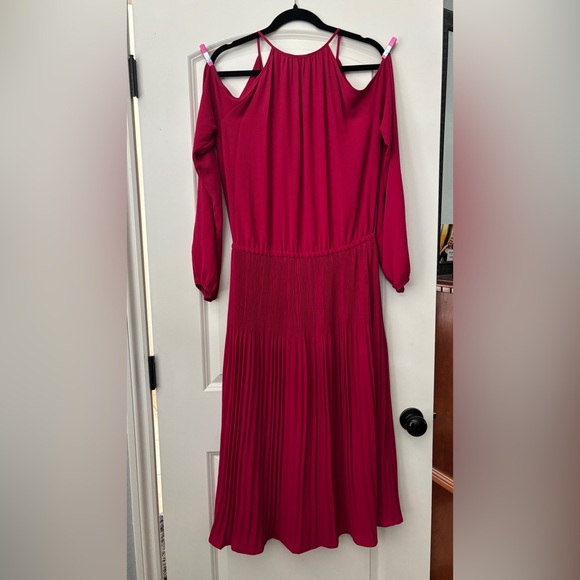 Michael Kors Raspberry Dress with Rhinestones - Picture 5 of 6